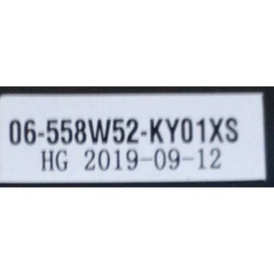 CONTROL REMOTO ORIGINAL NUEVO PARA SMART TV KALLEY / NUMERO DE PARTE 06-558W52-KY01XS / HG-201909101-Y - Imagen 2